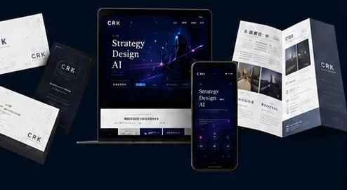 名刺・ホームページ・パンフレットの3点セット｜熊本・即日対応の合同会社CRK